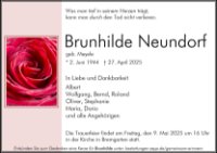 eine Anzeige