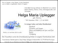 eine Anzeige