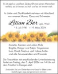 eine Anzeige