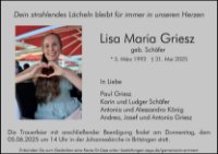 eine Anzeige