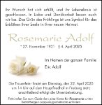 eine Anzeige